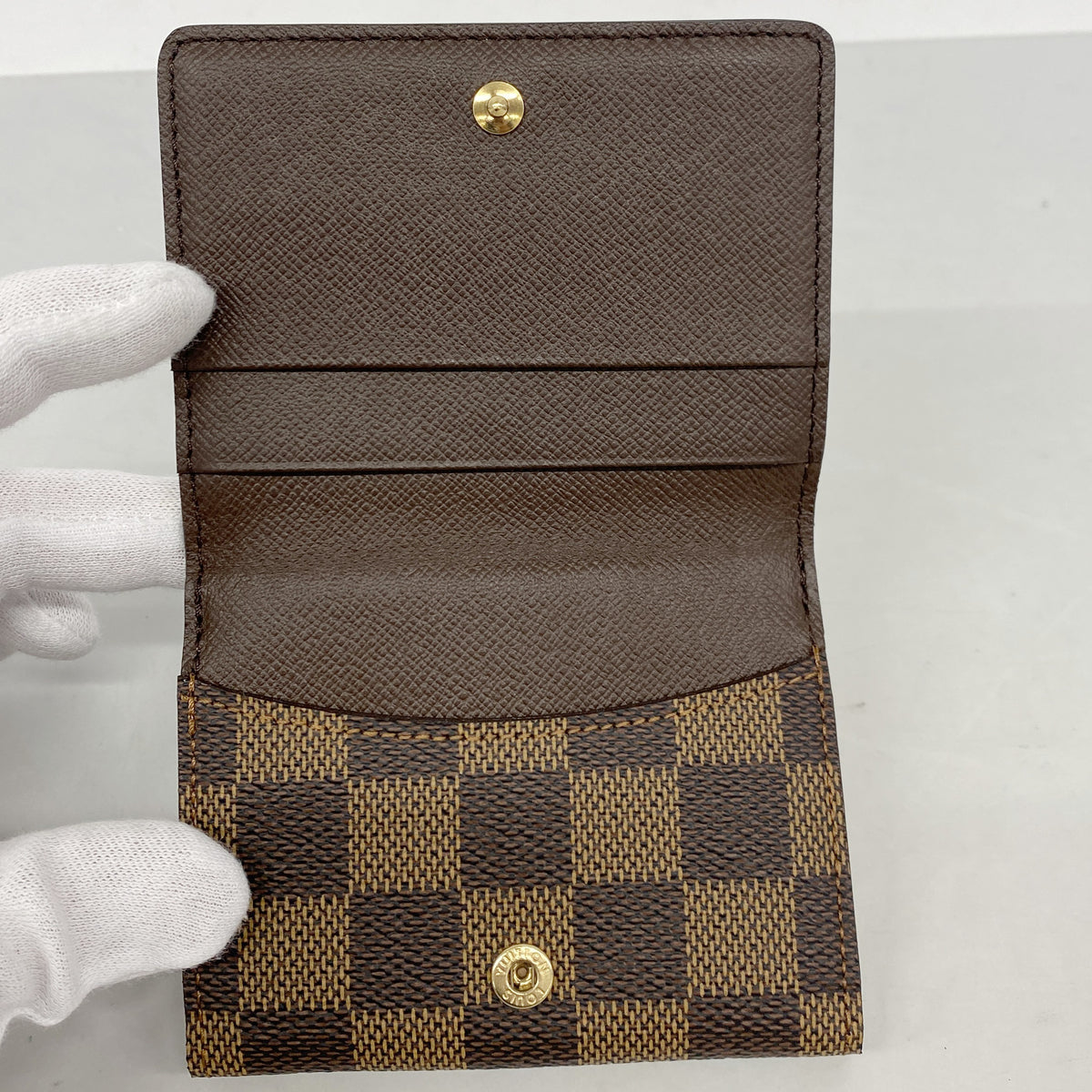 【6ib2493】ルイヴィトン コインケース ダミエ ラドロー N62925 エベヌ【中古】メンズ レディース ユニセックス