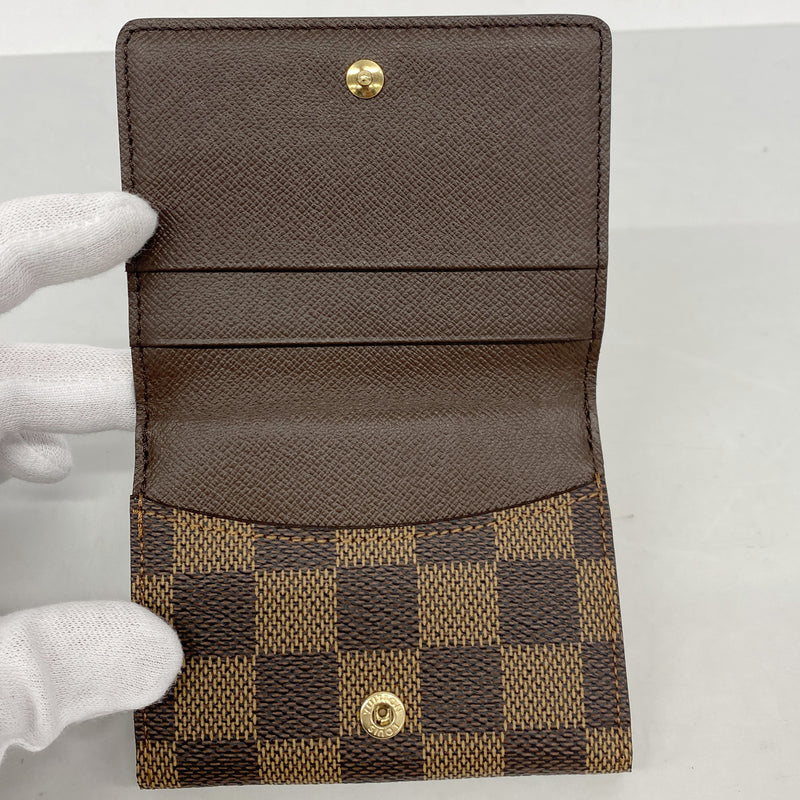 【6ib2493】ルイヴィトン コインケース ダミエ ラドロー N62925 エベヌ【中古】メンズ レディース ユニセックス