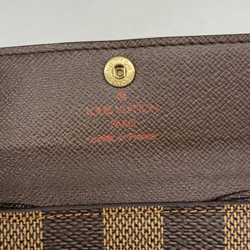 【6ib2493】ルイヴィトン コインケース ダミエ ラドロー N62925 エベヌ【中古】メンズ レディース ユニセックス
