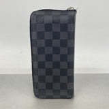 【6ib2494】ルイヴィトン 長財布 ダミエ・グラフィット ジッピーウォレットヴェルティカル N63095 ブラック グレー 旧型【中古】メンズ