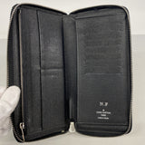 【6ib2494】ルイヴィトン 長財布 ダミエ・グラフィット ジッピーウォレットヴェルティカル N63095 ブラック グレー 旧型【中古】メンズ