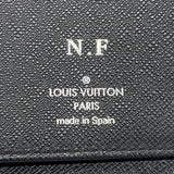 【6ib2494】ルイヴィトン 長財布 ダミエ・グラフィット ジッピーウォレットヴェルティカル N63095 ブラック グレー 旧型【中古】メンズ