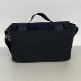 【6ib2496】シャネル ショルダーバッグ スポーツ ナイロン フェルト ブラック シルバー金具【中古】レディース