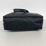 【6ib2498】プラダ トートバッグ テスート ナイロン ブラック シルバー金具【中古】レディース