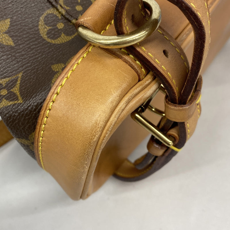 【6ib2499】ルイヴィトン リュック・デイパック モノグラム モンスリMM M51136 ブラウン【中古】レディース