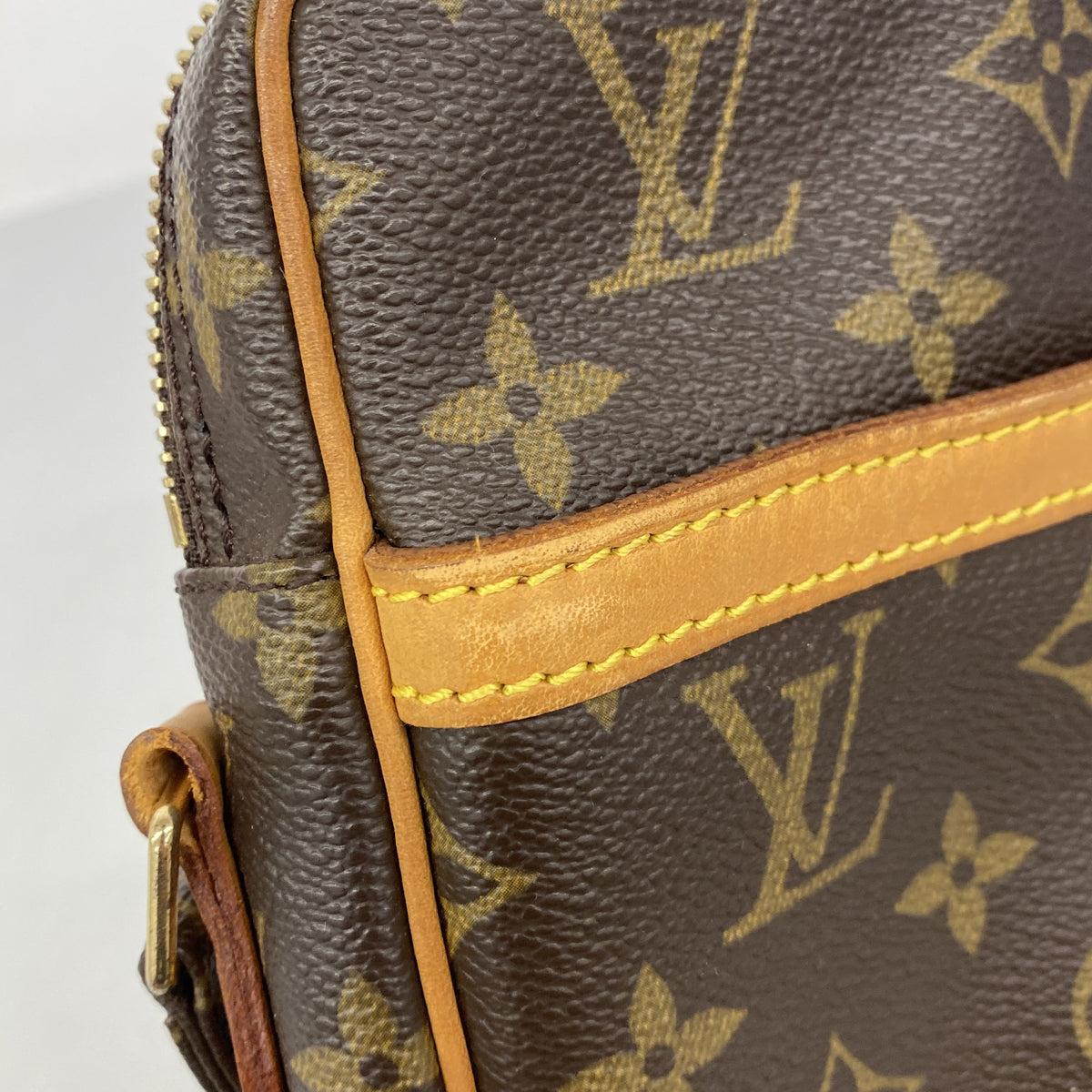【6ib2502】ルイヴィトン ショルダーバッグ モノグラム ダヌーブ M45266 ブラウン【中古】レディース