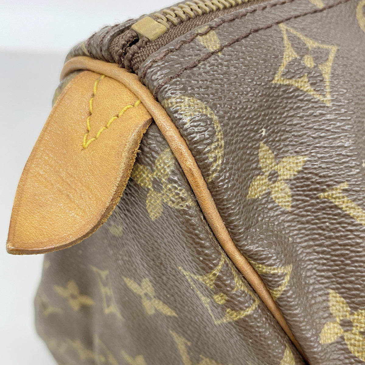 【6ib2506】ルイヴィトン ハンドバッグ モノグラム スピーディ30 M41108 ブラウン【中古】レディース