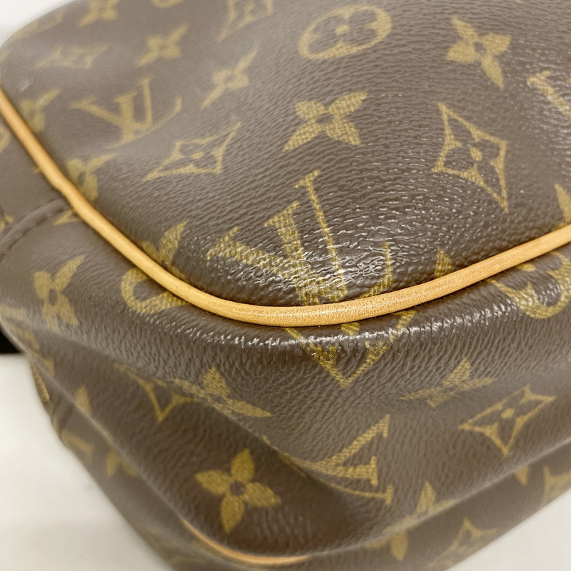 【6ib2508】ルイヴィトン ショルダーバッグ モノグラム リポーターPM M45254 ブラウン【中古】レディース