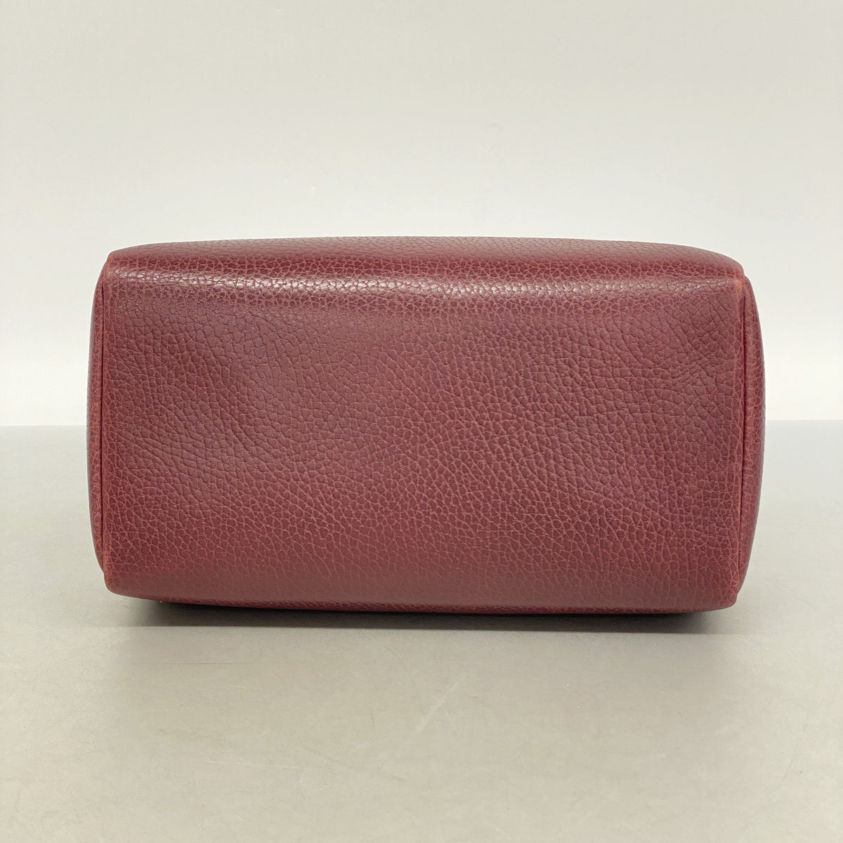 【6ib2516】カルティエ バニティバッグ トリニティ レザー ボルドー ゴールド/シルバー金具【中古】レディース