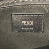 【6ib2536】フェンディ ショルダーバッグ レザー ブラック シルバー金具【中古】レディース