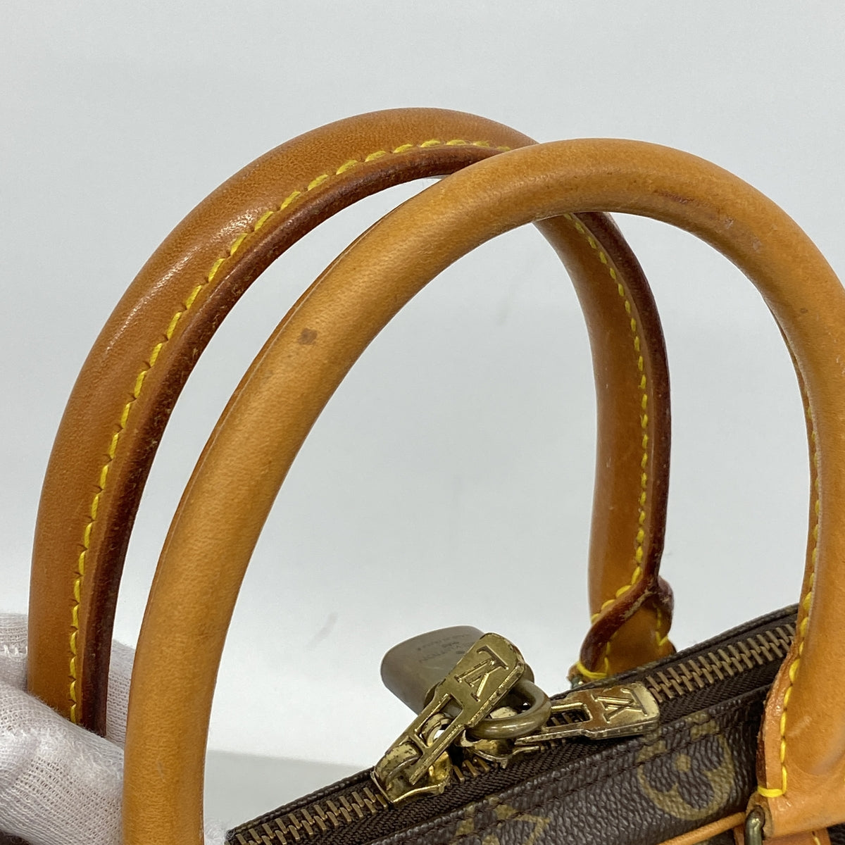 【6ib2538】ルイヴィトン ビジネスバッグ モノグラム ポルトドキュマンヴォワヤージュ M53361 ブラウン【中古】メンズ