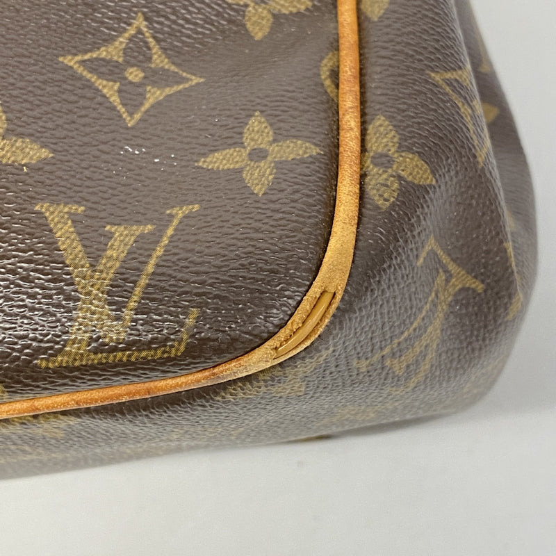 【6ib2540】ルイヴィトン トートバッグ モノグラム バティニョールオリゾンタル M51154 ブラウン【中古】レディース