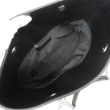 【6ib2554-h】シャネル トートバッグ マトラッセ ラムスキン ブラック シルバー金具【中古】レディース