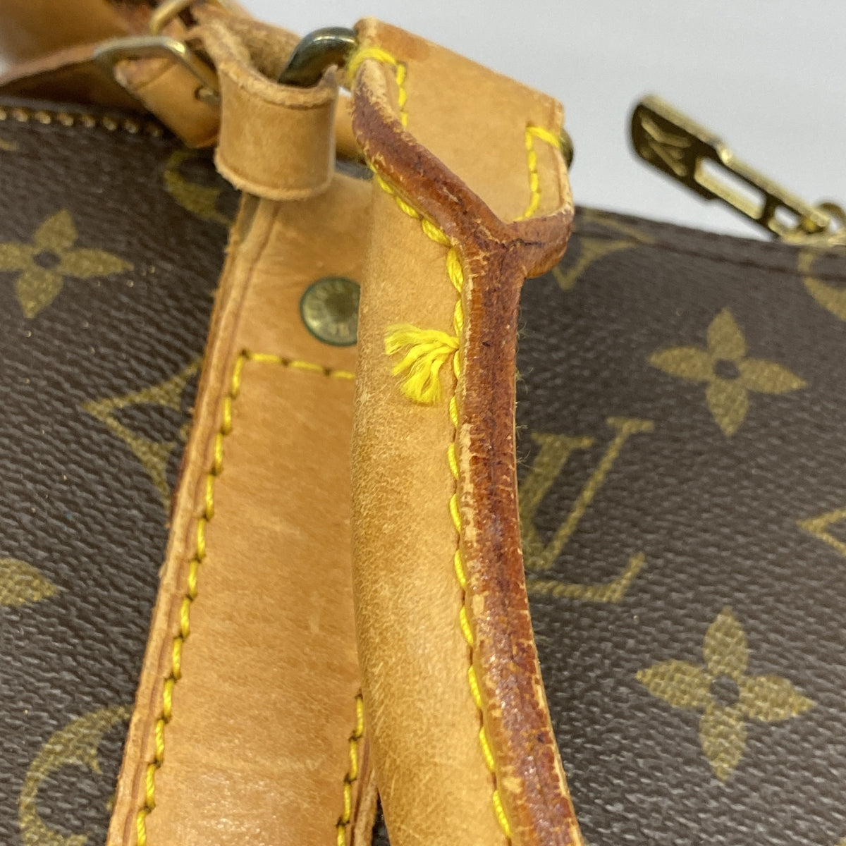 【6ib2559】ルイヴィトン ボストンバッグ モノグラム キーポルバンドリエール50 M41416 ブラウン【中古】メンズ レディース ユニセックス