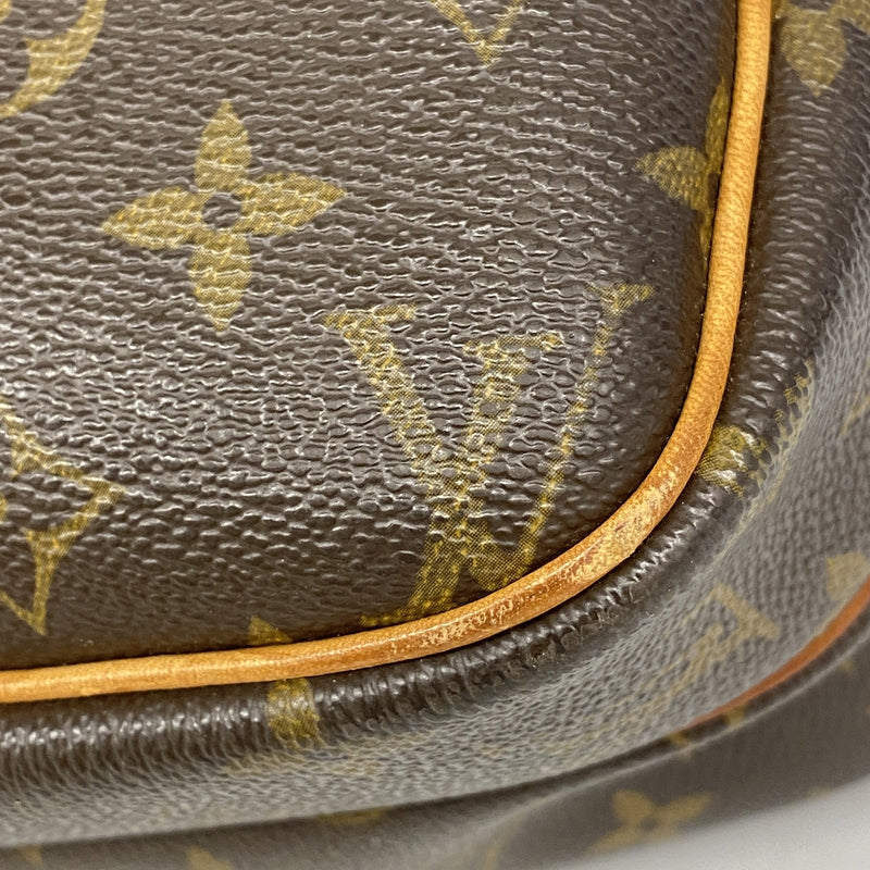 【6ib2561】ルイヴィトン ショルダーバッグ モノグラム リポーターPM M45254 ブラウン【中古】レディース
