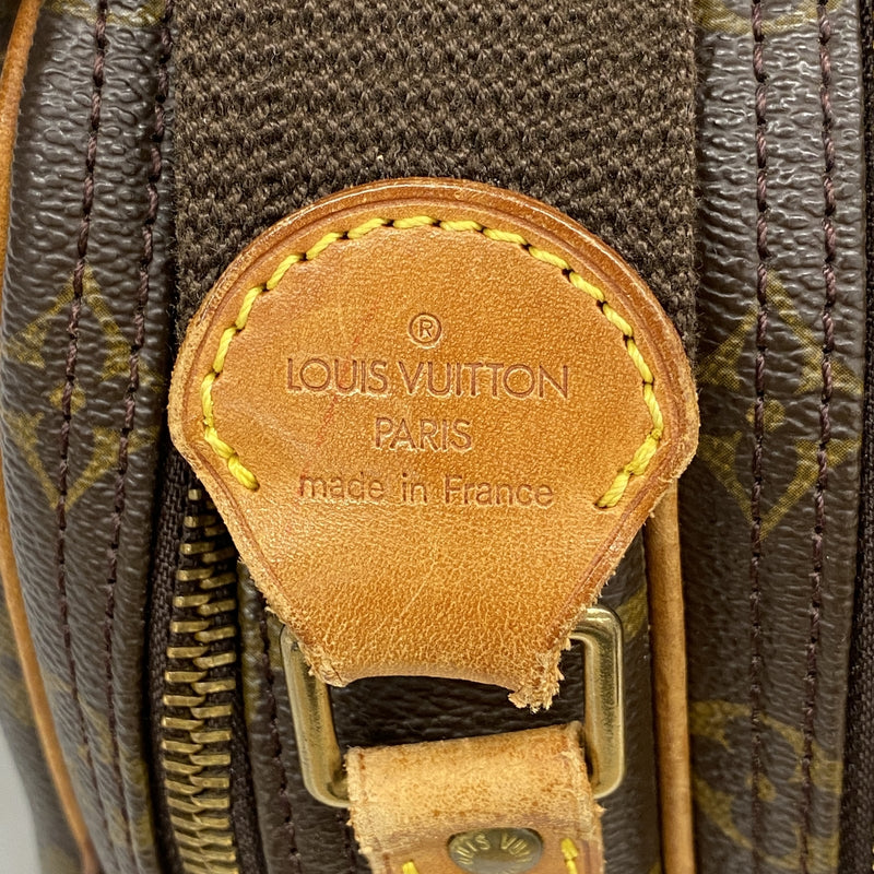 【6ib2561】ルイヴィトン ショルダーバッグ モノグラム リポーターPM M45254 ブラウン【中古】レディース
