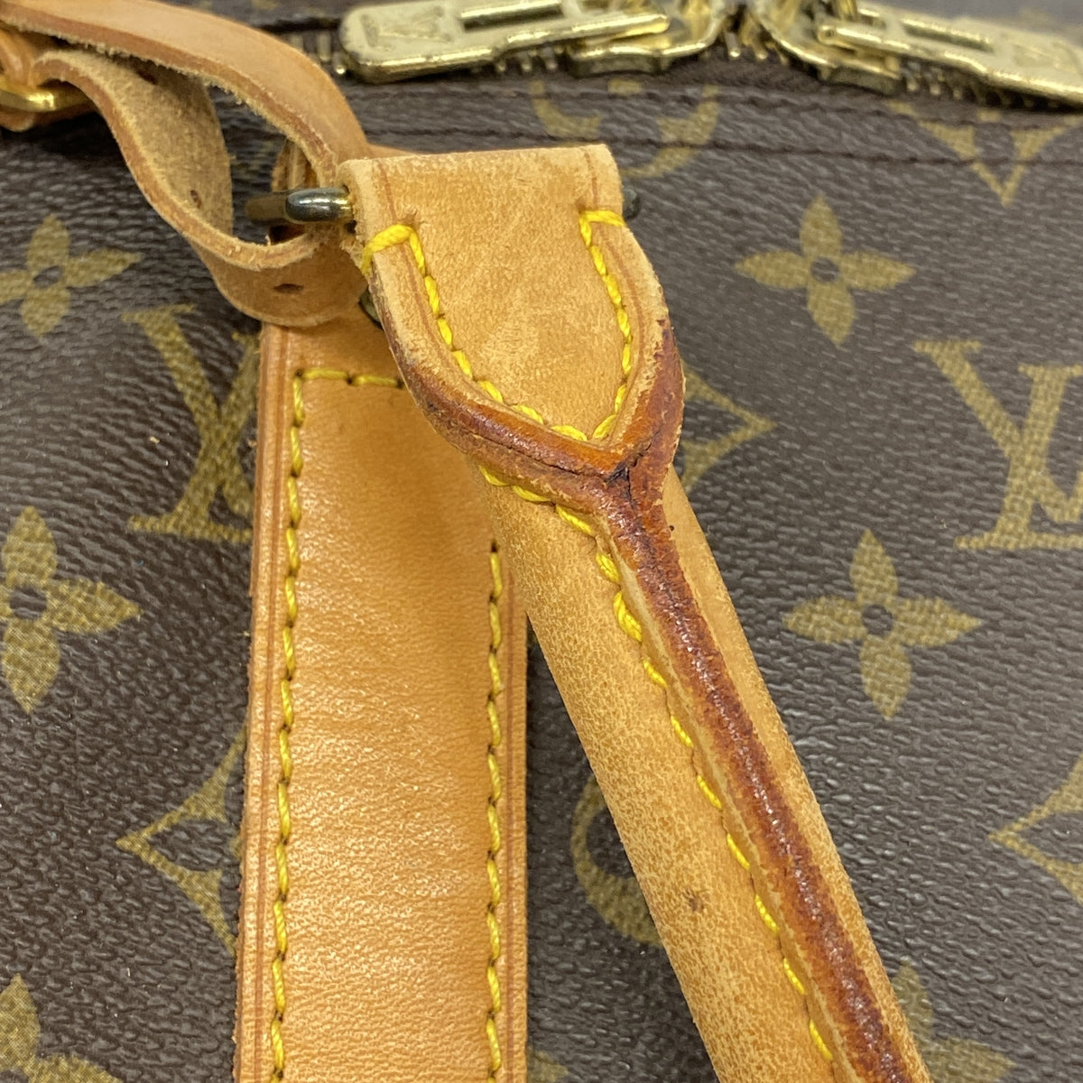 【6ib2567】ルイヴィトン ボストンバッグ モノグラム キーポル55 M41424 ブラウン【中古】メンズ レディース ユニセックス