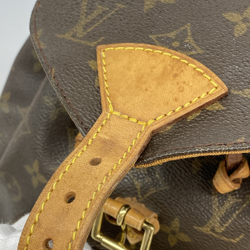 【6ib2568】ルイヴィトン リュック・デイパック モノグラム モンスリMM M51136 ブラウン【中古】レディース