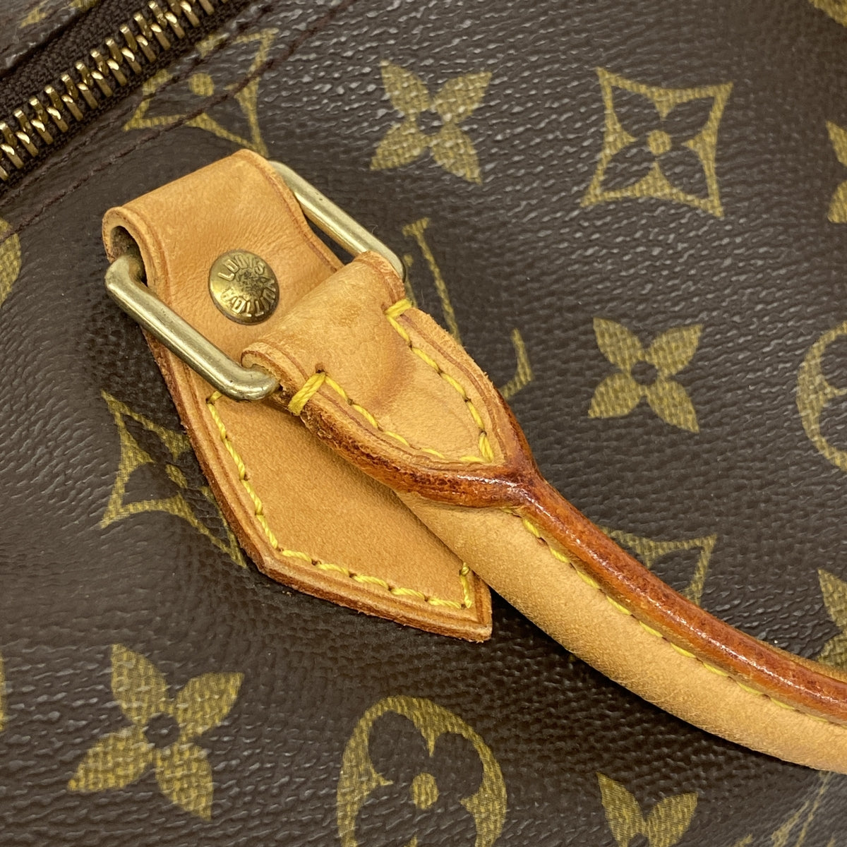 【6ib2601】ルイヴィトン ハンドバッグ モノグラム スピーディ35 M41107 ブラウン【中古】レディース