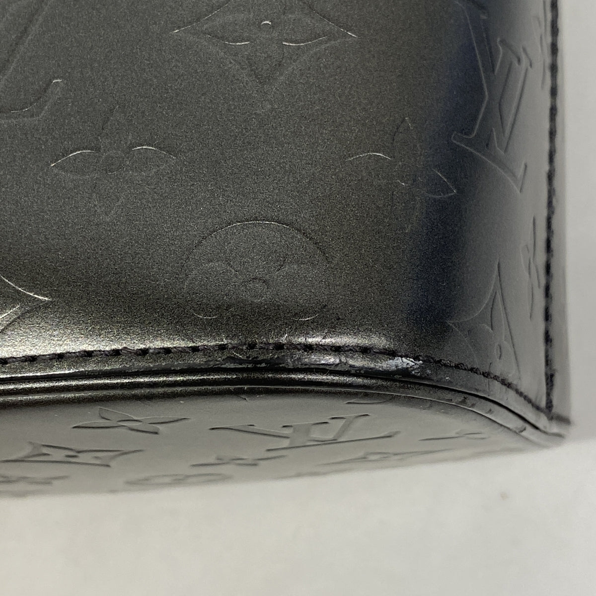 【6ib2602】ルイヴィトン トートバッグ モノグラム・マット ストックトン M55112 ノワール【中古】レディース