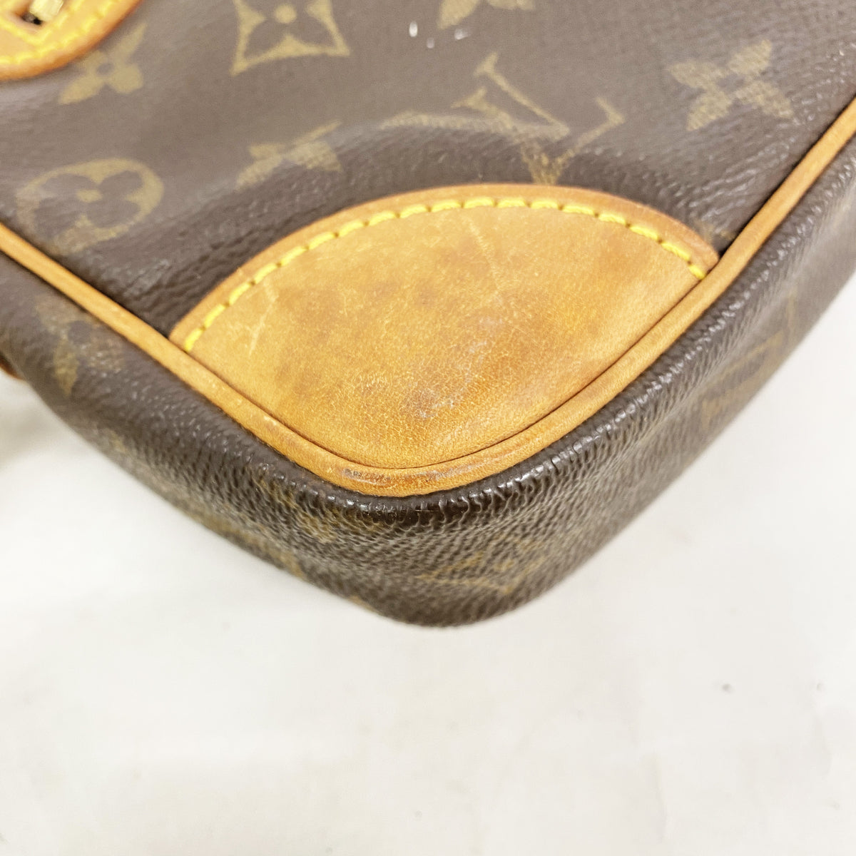 【6ib2611】ルイヴィトン クラッチバッグ モノグラム マルリードラゴンヌGM M51825 ブラウン【中古】メンズ