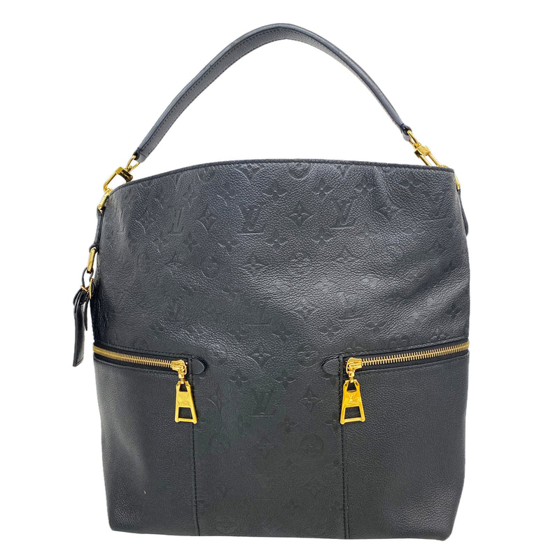 【6ib2614】ルイヴィトン ショルダーバッグ モノグラム・アンプラント メリー M44014 ノワール【中古】レディース