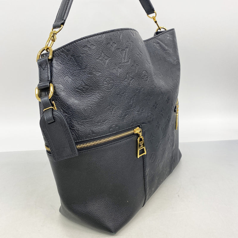 【6ib2614】ルイヴィトン ショルダーバッグ モノグラム・アンプラント メリー M44014 ノワール【中古】レディース