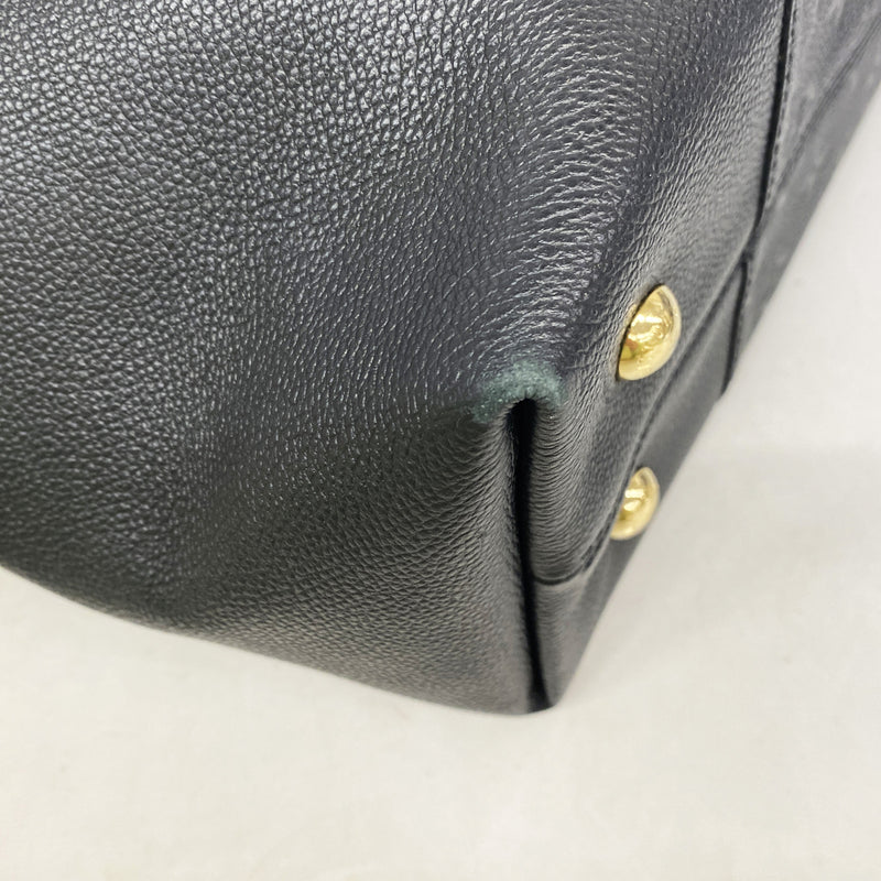 【6ib2614】ルイヴィトン ショルダーバッグ モノグラム・アンプラント メリー M44014 ノワール【中古】レディース