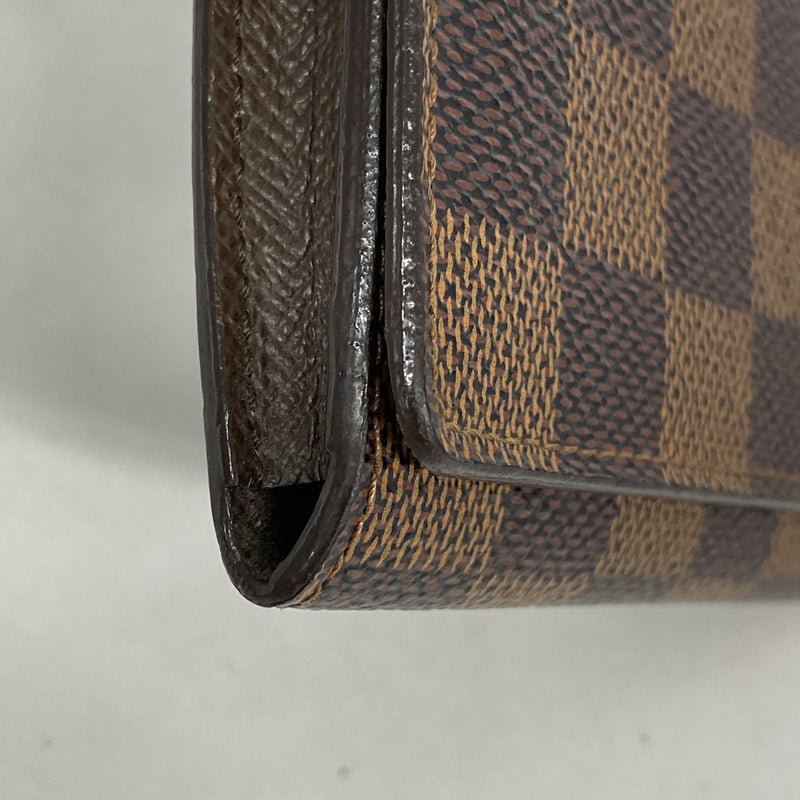 【6ib2623】ルイヴィトン 名刺入れ ダミエ アンヴェロップカルトドゥヴィジット N62920 エベヌ【中古】メンズ レディース ユニセックス