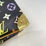 【6ib2633】ルイヴィトン ハンドバッグ モノグラム・マルチカラー トゥルーヴィル M92662 ノワール【中古】レディース