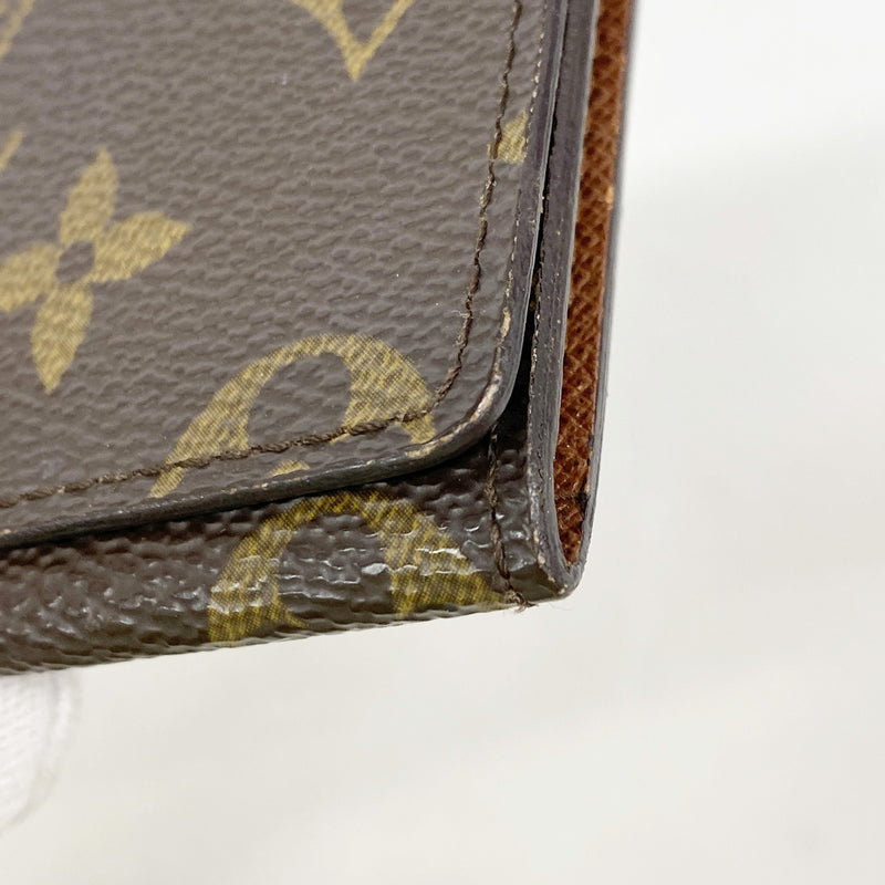【6ib2636】ルイヴィトン 名刺入れ モノグラム アンヴェロップカルトドゥヴィジット M62920 ブラウン【中古】メンズ レディース ユニセックス