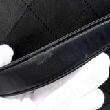 【6ib2637】シャネル ショルダーバッグ マトラッセ チェーンショルダー ラムスキン ブラック シルバー金具【中古】レディース
