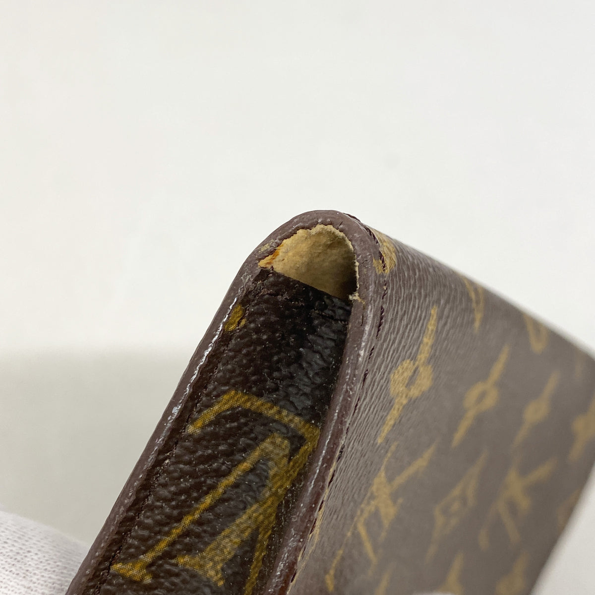 【6ib2661】ルイヴィトン メガネケース モノグラム エテュイリュネットサーンプル M62962 ブラウン【中古】メンズ レディース ユニセックス