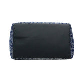 【6ib2672】クリスチャンディオール トートバッグ オブリーク トゥジュール デニム ブルー シャンパンゴールド金具【中古】レディース