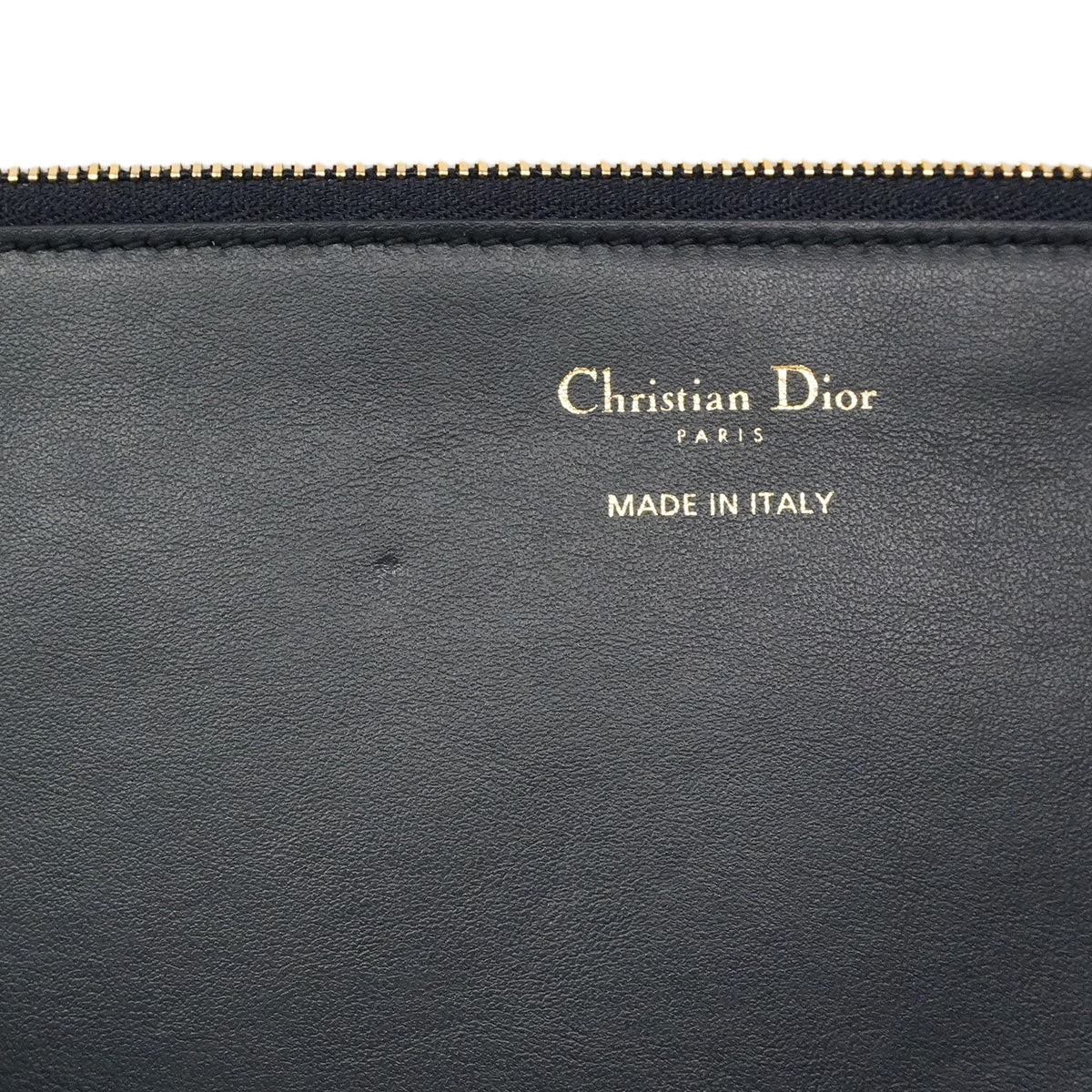 【6ib2672】クリスチャンディオール トートバッグ オブリーク トゥジュール デニム ブルー シャンパンゴールド金具【中古】レディース