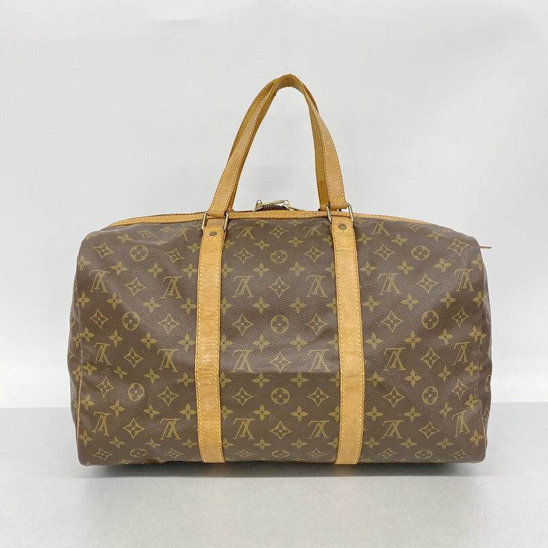 【6ib2688】ルイヴィトン ボストンバッグ モノグラム サックスプール45 M41624 ブラウン【中古】メンズ レディース ユニセックス