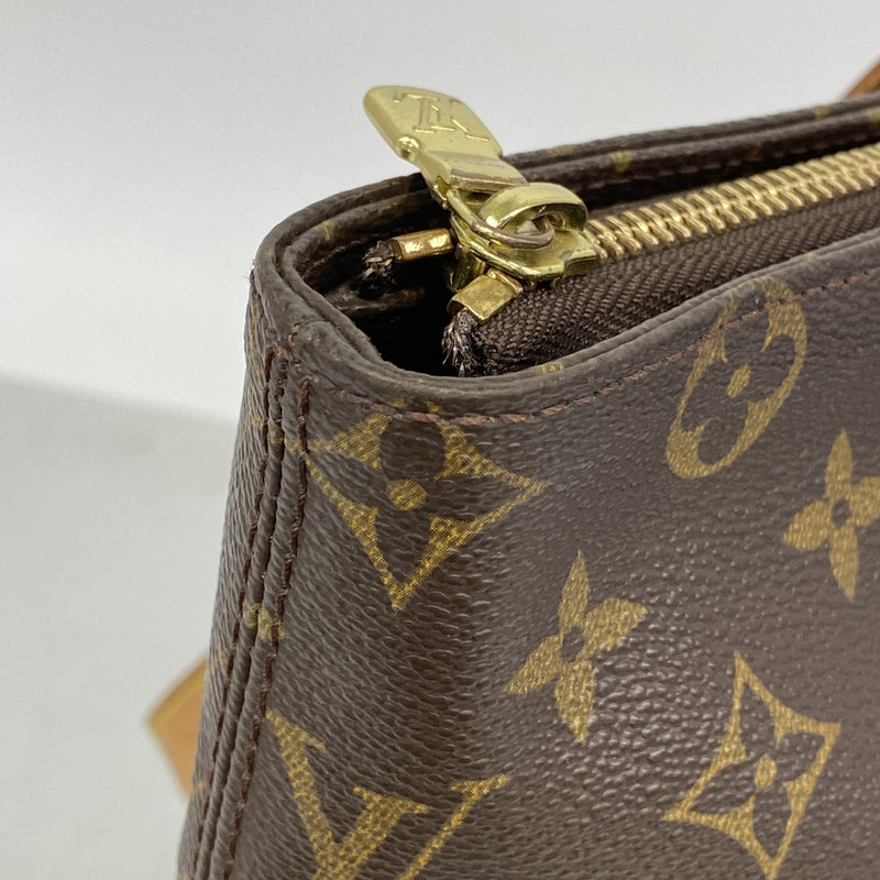 【6ib2689】ルイヴィトン トートバッグ モノグラム カバメゾ M51151 ブラウン【中古】レディース