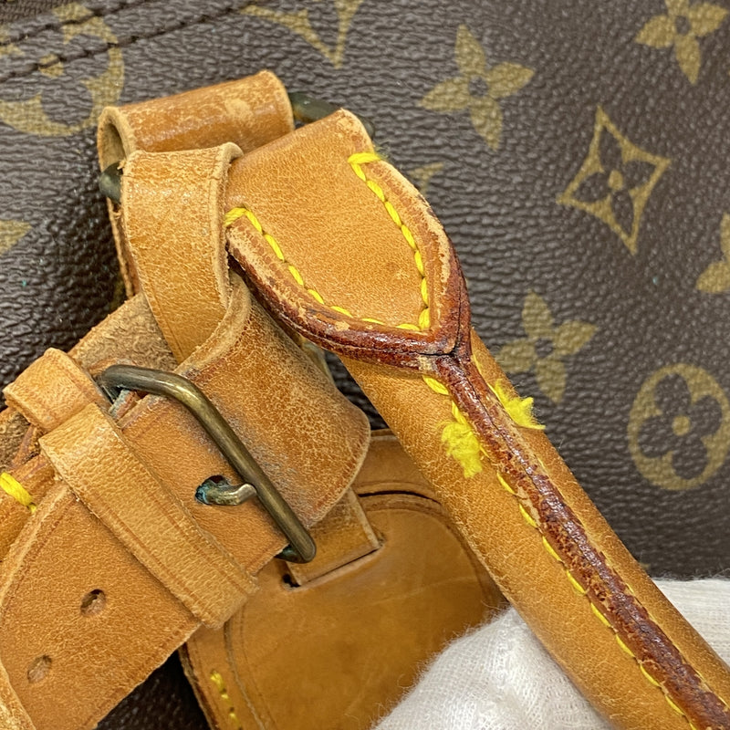 【6ib2699】ルイヴィトン ボストンバッグ モノグラム キーポルバンドリエール50 M41416 ブラウン【中古】メンズ レディース ユニセックス