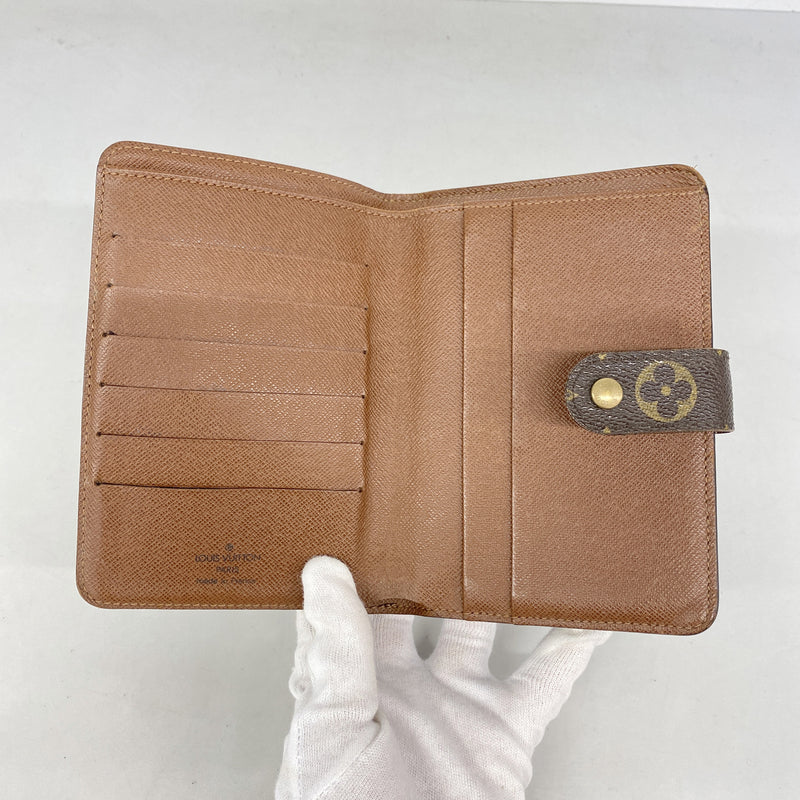 【6ib2704】ルイヴィトン 財布 モノグラム ポルトパピエジップ M61207 ブラウン【中古】メンズ レディース ユニセックス