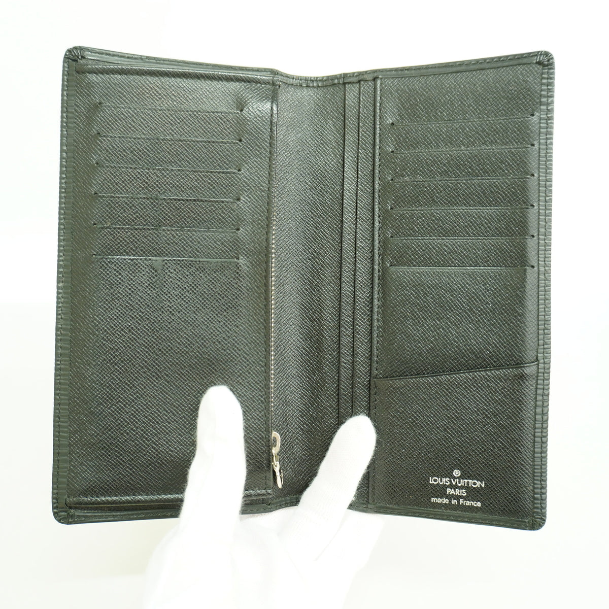 【6ib2710】ルイヴィトン 長財布 エピ ポルトフォイユブラザ M66542 ノワール【中古】メンズ