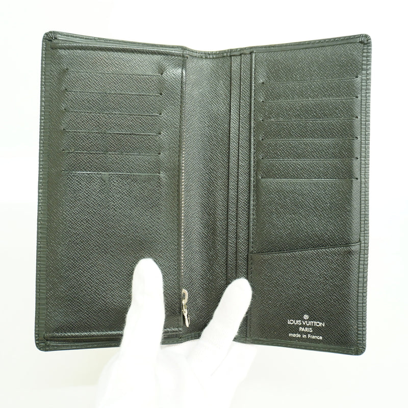 【6ib2710】ルイヴィトン 長財布 エピ ポルトフォイユブラザ M66542 ノワール【中古】メンズ