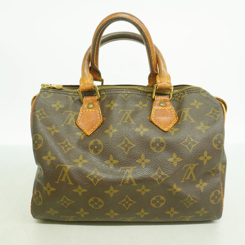 【6ib2727】ルイヴィトン ハンドバッグ モノグラム スピーディ25 Ｍ41109 ブラウン【中古】レディース