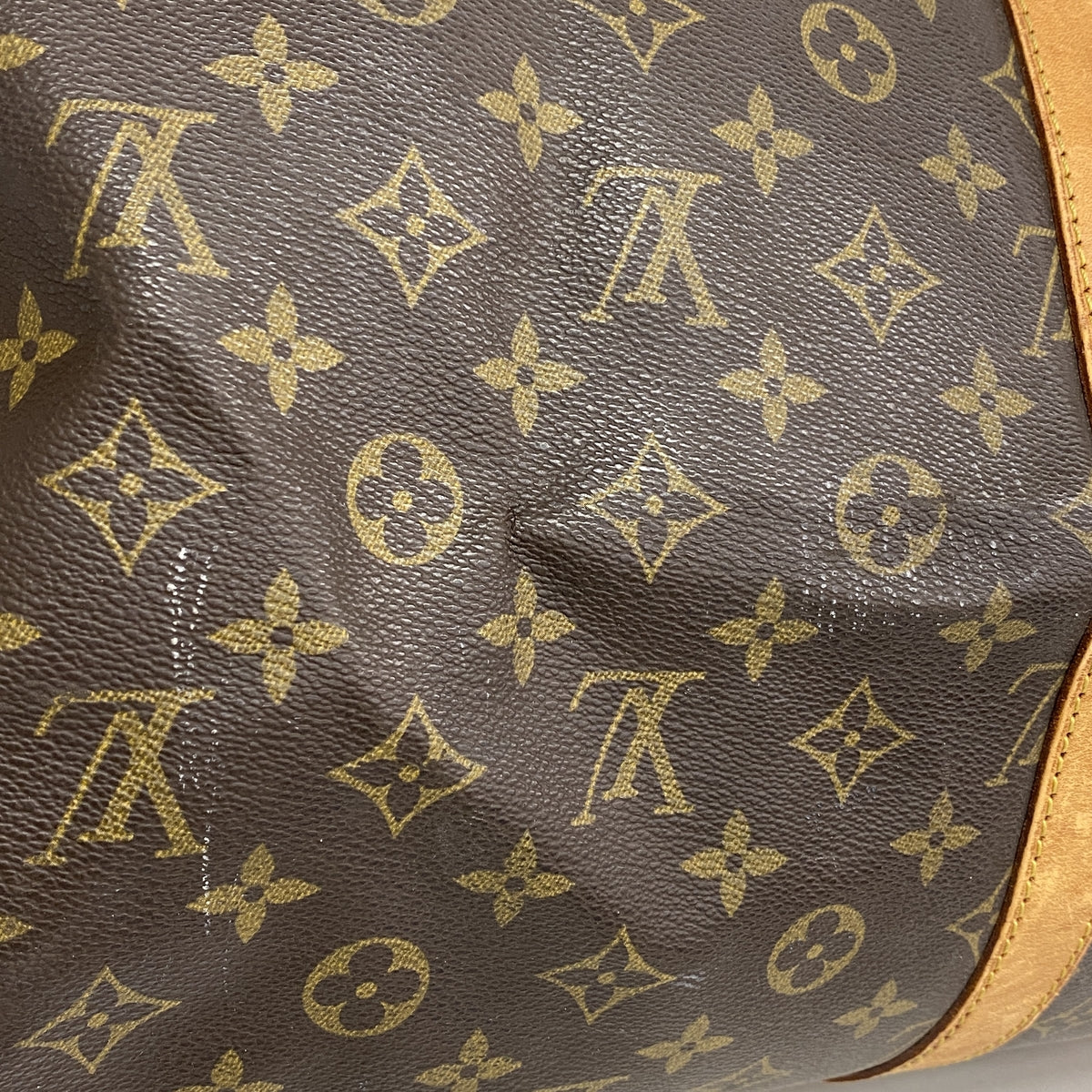 【6ib2734】ルイヴィトン ボストンバッグ モノグラム キーポル55 M41424 ブラウン【中古】メンズ レディース ユニセックス