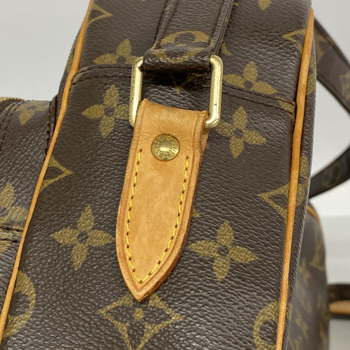 【6ib2735】ルイヴィトン ショルダーバッグ モノグラム ナイル M45244 ブラウン【中古】レディース