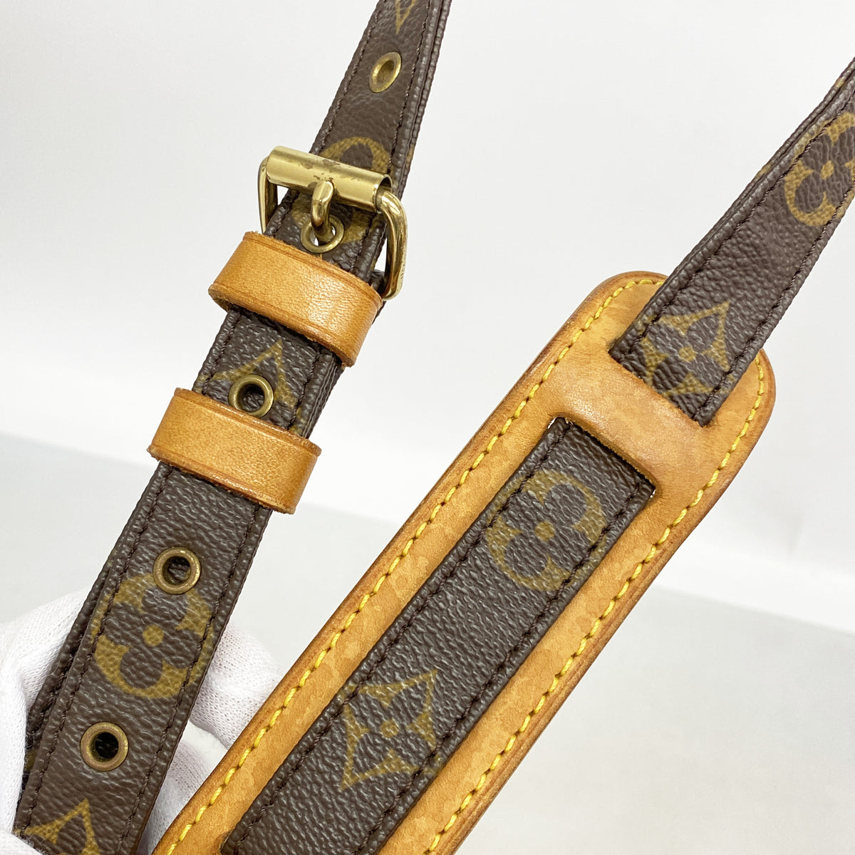 【6ib2735】ルイヴィトン ショルダーバッグ モノグラム ナイル M45244 ブラウン【中古】レディース