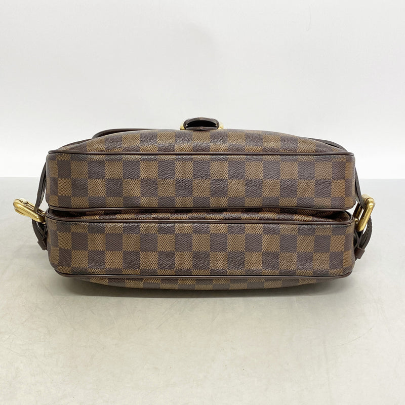 【6ib2736】ルイヴィトン ショルダーバッグ ダミエ ハイバリー N51200 エベヌ【中古】レディース