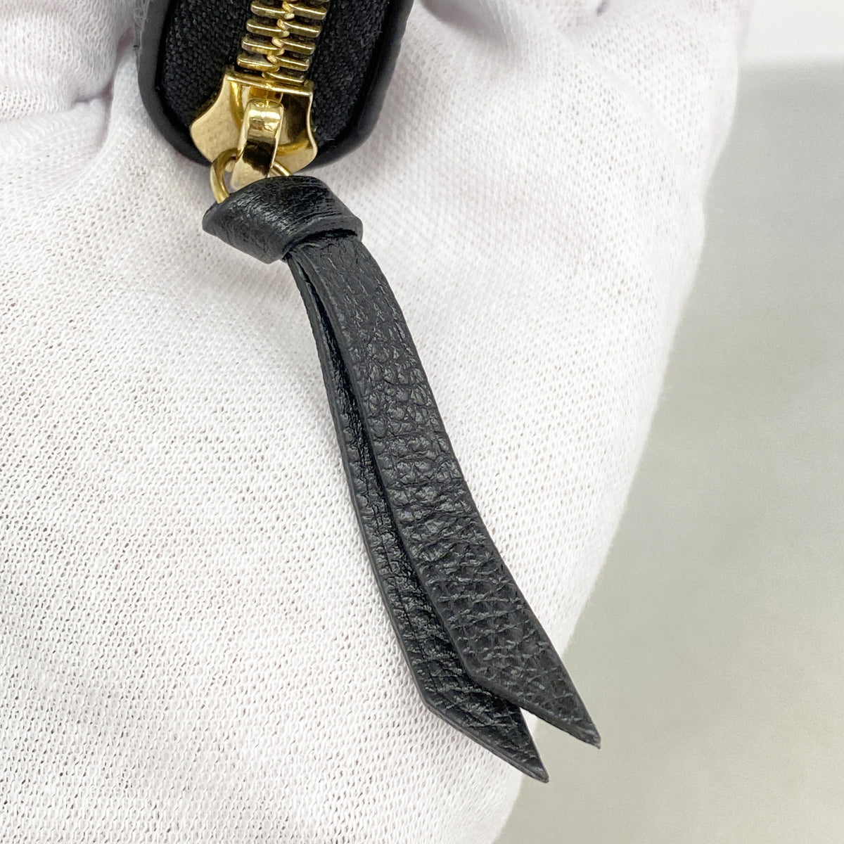 【6ib2740】ルイヴィトン 長財布 モノグラム・アンプラント バイカラー ポルトフォイユクレマンス M82338 ブラック ベージュ【中古】レディース