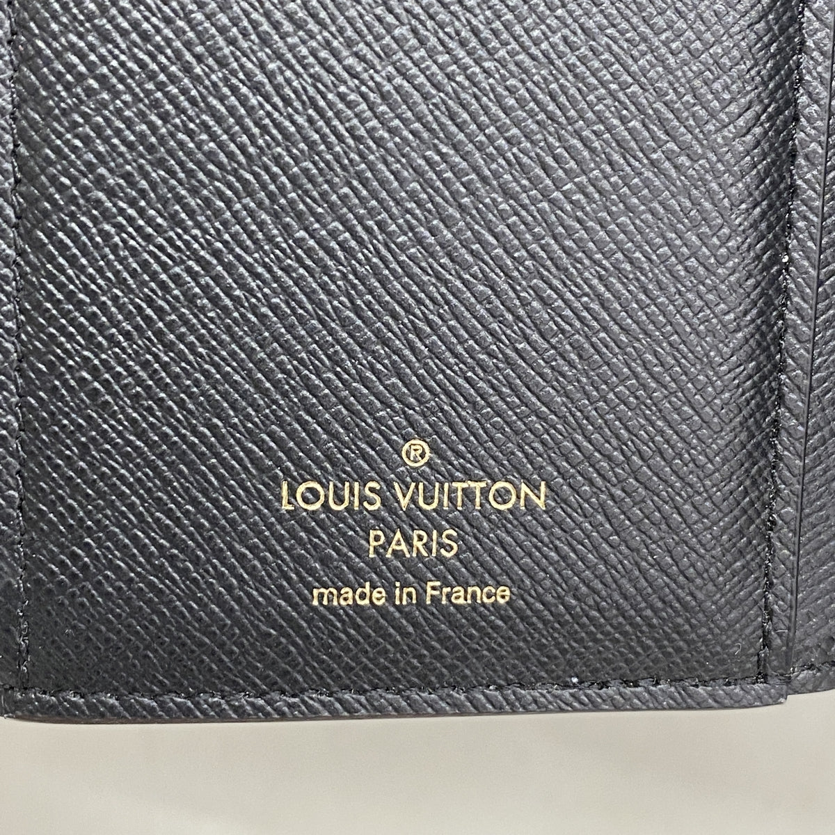 【6ib2741】ルイヴィトン 三つ折り財布 モノグラム・リバース ポルトフォイユヴィクトリーヌ M81557 ブラウン【中古】レディース