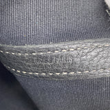 【6ib2743】エルメス トートバッグ ガーデンパーティPM トワルオフィシエ ブラック シルバー金具 □H刻印【中古】レディース