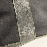 【6ib2743】エルメス トートバッグ ガーデンパーティPM トワルオフィシエ ブラック シルバー金具 □H刻印【中古】レディース
